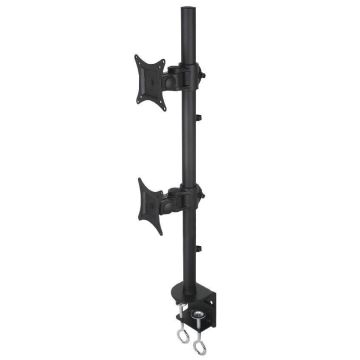 Techly Twin Desk Monitor Arm 13-27'' (020690)