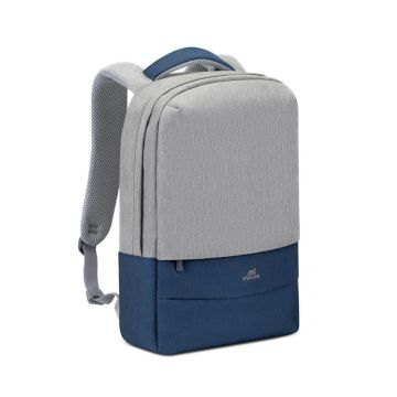 Rivacase Anti-Theft 15.6 inch Notebook Case Grey Dark Blue (7562GREY/DARKBLUE)