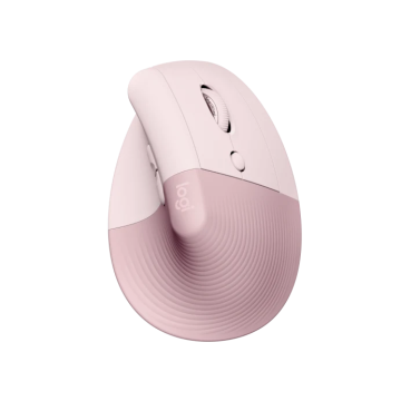 Logitech Lift Vertical Ergonomic Mouse (Pink)