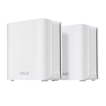 ASUS ZenWiFi BD4 BE3600 Wi-Fi 7 Mesh Router - White, 2-pack (90IG0960-MO3C20)