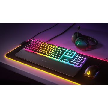 SteelSeries PrismCaps Universal Double Shot PBT Keycaps Black US (60200)SteelSeries PrismCaps Universal Double Shot PBT Keycaps Black US (60200)