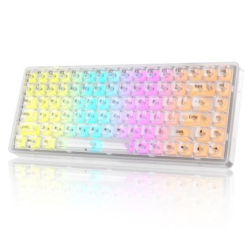 Magegee LIGHT84 Transparent, RGB, Crystal Switch, US (LIGHT84-Transparent)