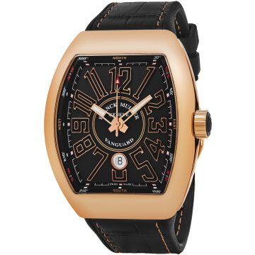 Franck Muller Vanguard Automatic Men's Watch 45SCGLDBLKGLD