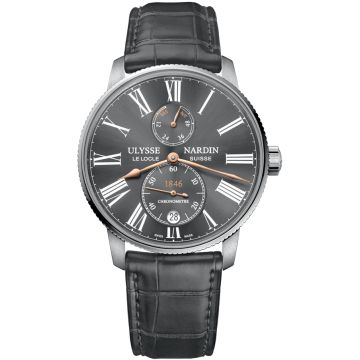 Ulysse Nardin Marine Torpilleur Chronometer Men's Watch 1183-310/42-BQ