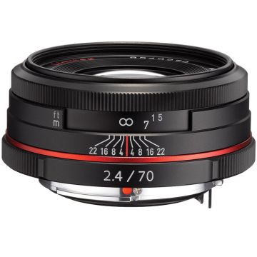 Pentax HD Pentax-DA 70mm f/2.4 Limited Black