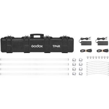 Godox Pixel Tube Kit TP4R-K4 Knowled RGBWW Tube Light 4x 120 cm