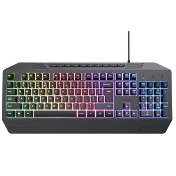 Trust GXT 836 Evocx Illuminated Gaming Keyboard USB (24722)