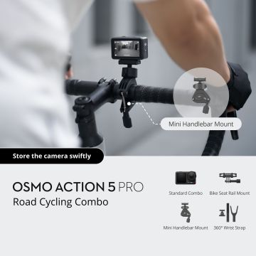 Osmo Action 5 Pro Road Cycling Combo