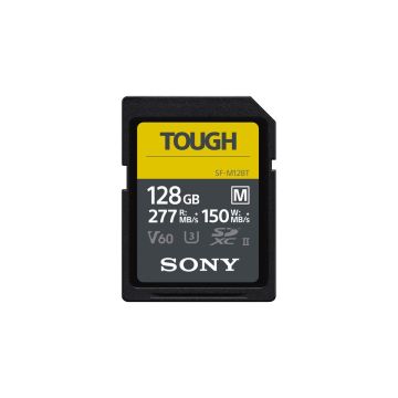 Sony 128GB SF-M Tough Series UHS-II SDXC Memory Card (SF-M128T)
