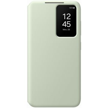 Samsung Smart View Wallet Flip Case for Samsung Galaxy S24 - Light Green (EF-ZS921CGEGWW)