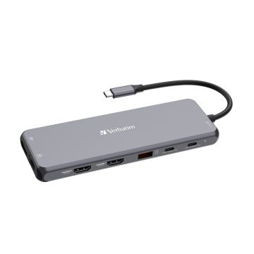 Verbatim USB‑C‑to‑Multiport Hub with 13 Ports CMH‑13