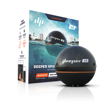 Deeper Smart Fishfinder Sonar Pro+ DP1H10S10