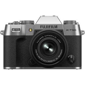 Fujifilm X-T50 Kit XC 15-45mm f3.5-5.6 OIS PZ Silver