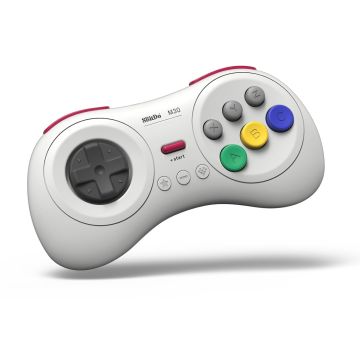 8BitDo M30 Bluetooth Wireless Gamepad White