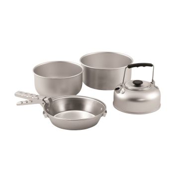 Easy Camp Cook Set Adventure M, Silver 580038 (5709388022219)