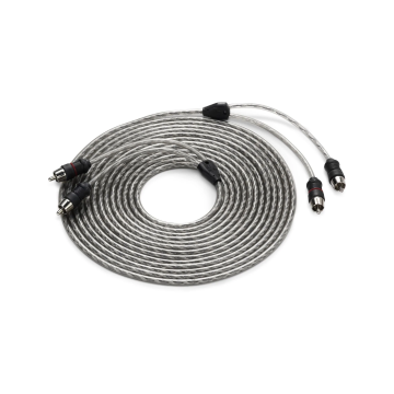 JL Audio JLM-XD-CLRAIC2-18 Clear 2 Channel Interconnect Cable - 18ft