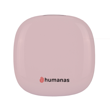 Humanas HS-PM01 Make-up Mirror with LED Lights Pink