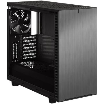 Fractal Design Define 7 Gray TG Mid Tower - tempered glass, silent, gray (FD-C-DEF7A-08)