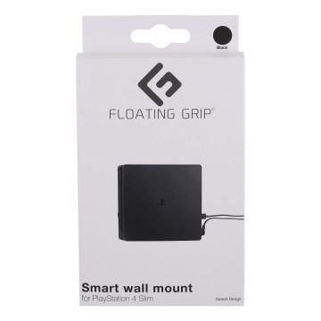Floating Grip PS4 Slim Wall Mount Black