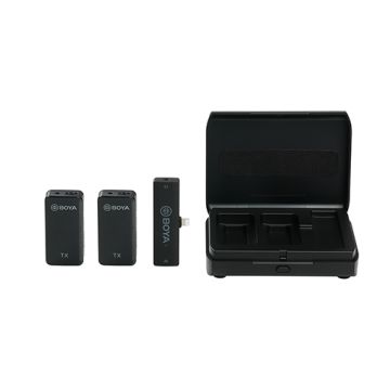 Boya BY-XM6 K4 Dual-Channel Wireless Microphone System