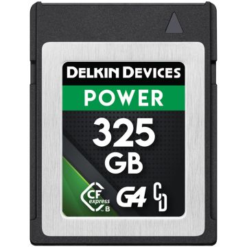 Delkin Devices 325GB POWER CFexpress Type B Memory Card 1780 / 1700 MB/s (DCFXBP325G4)
