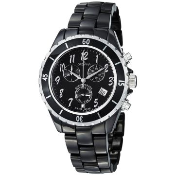 Grovana Ceramic Chronograph Men's Watch 4001.9187