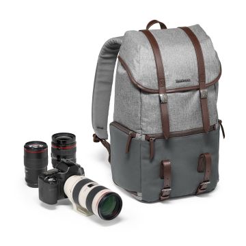 Manfrotto MB LF-WN-BP Windsor Camera And Laptop Backpack For DSLR