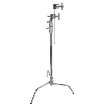 Kupo CS-20MK 20" C Stand w/ Sliding Leg Kits (Silver)