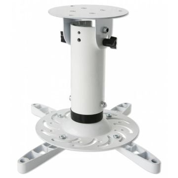 Techly Arm For Projector 20 cm, Ceiling, 15kg White (022274)