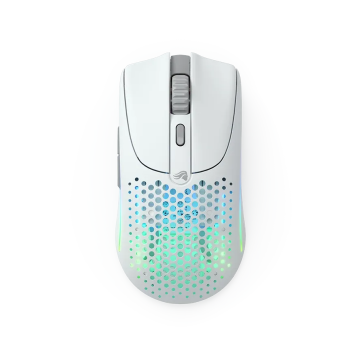Glorious PC Gaming Race Model O 2 Wireless Matte White (GLO-MS-OWV2-MW)