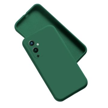 9D Oneplus 9 Silicone Case Midnight Green