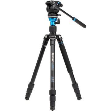 Benro A1683TS2PRO Aero 2 PRO Aluminum Travel Video Tripod with Twist Locks