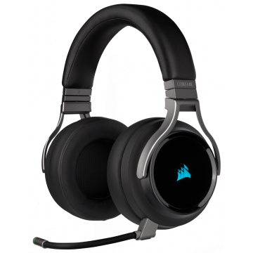Corsair VIRTUOSO RGB WIRELESS High-Fidelity Gaming Headset — Carbon (EU) (CA-9011185-EU)