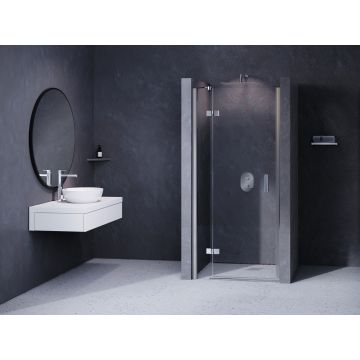 Ravak SMSD2-120 B-L Hroms+Caurspīdīgs Stikls (0SLGBA00Z1)
