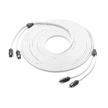 JL Audio JLM-XMD-WHTAIC2-25 2 Channel Interconnect Cable - 25 ft