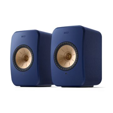 KEF LSX II Wireless Bookshelf Speakers Cobalt Blue (Pair / Set of 2)