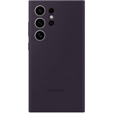 Samsung Silicone Case for Samsung Galaxy S24 Ultra - Dark Purple (EF-PS928TEEGWW)