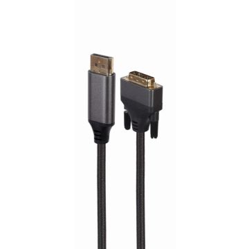 Gembird DisplayPort to DVI Cable 1.8m CC-DPM-DVIM-4K-6 (CC-DPM-DVIM-4K-6)