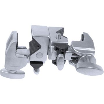 Kupo KCP-720 Double Convi Clamp - Silver