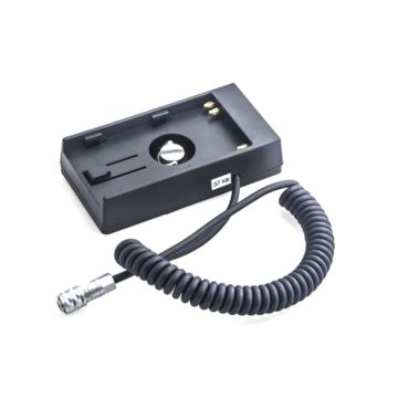 Caruba BMPCC 4K Power Supply Cable with U60 Battery Adapter (Spring Cable)