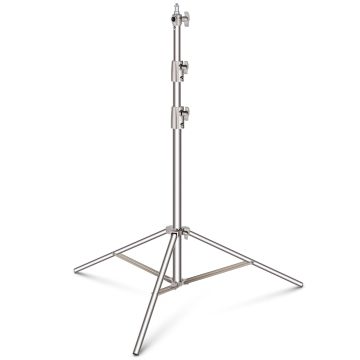 Neewer Stainless Steel Light Stand 260cm Heavy Duty with 1/4-inch to 3/8-inch Universal Adapter (10089813)