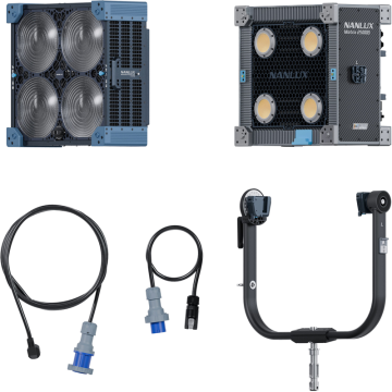 Nanlux Evoke Matrix 2500B Bi-color Multi-Source Spot Light Kit