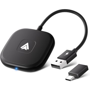 PAUNEZUEL Android Car Wireless Adapter USB Type-C Black