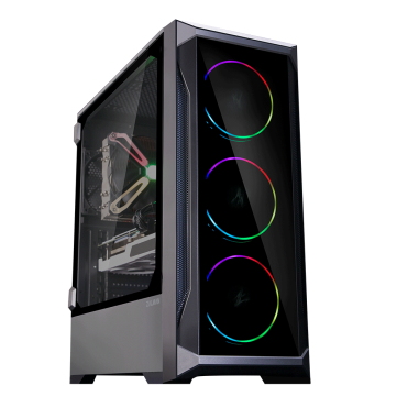 Zalman Z8 TG PC case, midi tower, E-ATX, RGB, tempered glass - Black (Z8 TG)