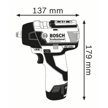 Bosch GDS 12V-115, SOLO L-Boxx (06019E0102)