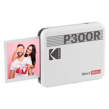 Kodak Printer Mini 3 Plus Retro White (P300RW)