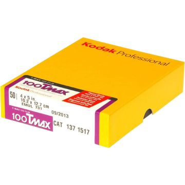 Kodak T-MAX 100 4x5 50 Sheets (1371517)