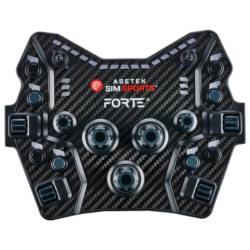 Asetek SimSports Forte GT Button Box - Black Edition (40-030-0030004)