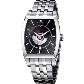 Perrelet Double Rotor Tonneau Men's Watch A1029/B