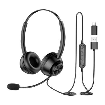 New Bee H368 Wired headset with microphone